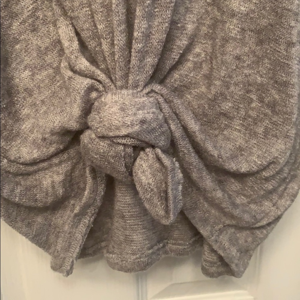 GRAY WOOL SWEATER - Picture 3 of 4